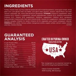 Purina ONE True Instinct Natural High Protein With Real Turkey & Venison Dry Dog Food -Cozy Paws 126354 PT3. AC SS1800 V1674848795