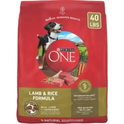 Purina ONE Natural SmartBlend Lamb & Rice Formula Dry Dog Food