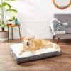 Frisco Plush Pillow Cat & Dog Bed W/ Removable Cover -Cozy Paws 129513 MAIN. AC SS1800 V1566394371