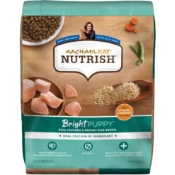 Rachael Ray Nutrish Bright Puppy Natural Real Chicken & Brown Rice Recipe Dry Dog Food