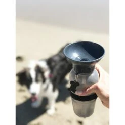 Highwave AutoDogMug Portable Dog Water Bottle & Bowl -Cozy Paws 132443 PT4. AC SS1800 V1500332916