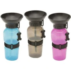 Highwave AutoDogMug Portable Dog Water Bottle & Bowl -Cozy Paws 132443 PT5. AC SS1800 V1500332989