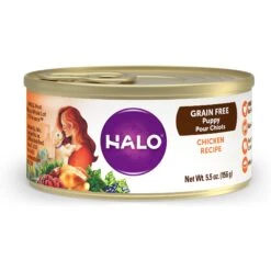 Halo Chicken Recipe Grain-Free Puppy Canned Dog Food