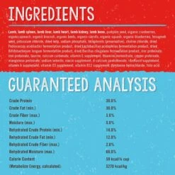 Stella & Chewy's Dandy Lamb Meal Mixers Freeze-Dried Raw Dog Food Topper -Cozy Paws 133739 PT4. AC SS1800 V1512492184