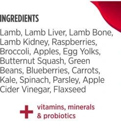 Nulo Freestyle Lamb Recipe With Raspberries Grain-Free Freeze-Dried Raw Dog Food -Cozy Paws 135479 PT6. AC SS1800 V1667863479