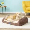 Serta Quilted Orthopedic Bolster Dog Bed With Removable Cover -Cozy Paws 135502 MAIN. AC SS1800 V1566395423