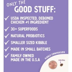 Health Extension Little Bites Chicken & Brown Rice Recipe Dry Dog Food -Cozy Paws 135733 PT7. AC SS1800 V1595690154