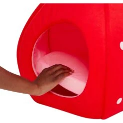 YML Strawberry Covered Cat & Dog Bed -Cozy Paws 138280 PT6. AC SS1800 V1566337622