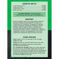 Hound & Gatos 98% Duck & Liver Grain-Free Dog Food -Cozy Paws 138366 PT2. AC SS1800 V1576075131