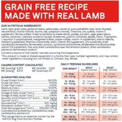 CANIDAE Under The Sun Grain-Free Lamb Recipe Adult Dry Dog Food -Cozy Paws 138974 PT6. AC SS1800 V1661192860