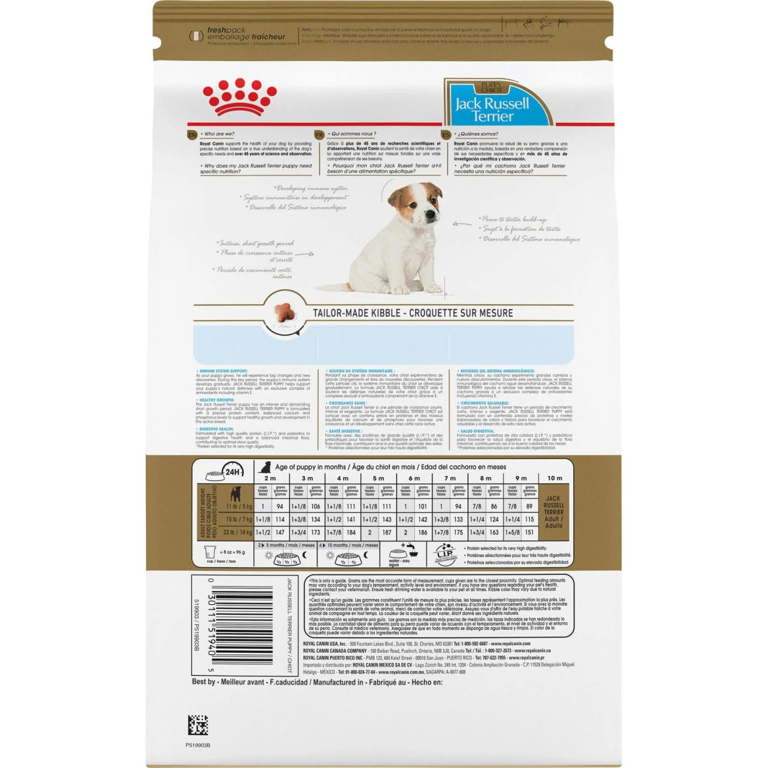 Royal Canin Breed Health Nutrition Jack Russell Terrier Puppy Dry Dog Food 4 Royal Canin Breed Health Nutrition Jack Russell Terrier Puppy Dry Dog Food - Image 2