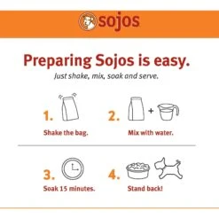 Sojos Complete Lamb Recipe Adult Grain-Free Freeze-Dried Dehydrated Dog Food -Cozy Paws 139205 PT5. AC SS1800 V1611088600
