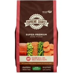 Supreme Source Grain-Free Salmon Meal & Sweet Potato Recipe Dry Dog Food