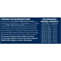 Bil-Jac Puppy Select Chicken Recipe Dry Dog Food -Cozy Paws 141929 PT5. AC SS1800 V1676477589