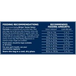 Bil-Jac Senior Select Chicken & Oatmeal Recipe Dry Dog Food -Cozy Paws 141937 PT5. AC SS1800 V1676477591