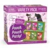 Weruva Dogs In The Kitchen Pooch Pouch Party! Variety Pack Grain-Free Dog Food Pouches