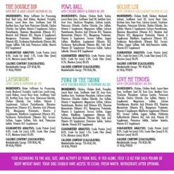 Weruva Dogs In The Kitchen Pooch Pouch Party! Variety Pack Grain-Free Dog Food Pouches -Cozy Paws 142343 PT5. AC SS1800 V1701362270