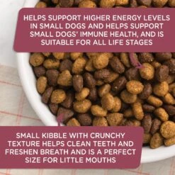 Rachael Ray Nutrish Little Bites Small Breed Real Chicken & Veggies Recipe Dry Dog Food -Cozy Paws 142436 PT4. AC SS1800 V1657655543