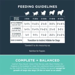 Instinct Raw Boost Puppy Grain-Free Recipe With Real Chicken & Freeze-Dried Raw Pieces Dry Dog Food -Cozy Paws 143157 PT8. AC SS1800 V1663712341