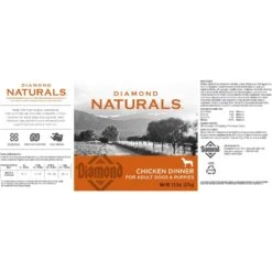 Diamond Naturals Chicken Dinner Adult & Puppy Canned Dog Food -Cozy Paws 143228 PT1. AC SS1800 V1659028591