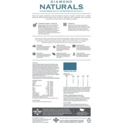 Diamond Naturals Skin & Coat Formula All Life Stages Dry Dog Food -Cozy Paws 143237 PT1. AC SS1800 V1641255142