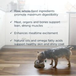 Instinct Frozen Raw Bites Grain-Free Real Beef Recipe Dog Food -Cozy Paws 143996 PT4. AC SS1800 V1668202435