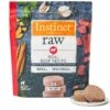 Instinct Frozen Raw Patties Grain-Free Real Beef Recipe Dog Food