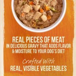 Merrick Grain-Free Wet Dog Food Thanksgiving Day Dinner -Cozy Paws 144747 PT6. AC SS1800 V1643408547