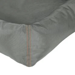 Frisco Rectangular Bolster Dog Bed W/Removable Cover, Dark Gray -Cozy Paws 144865 PT5. AC SS1800 V1578443428