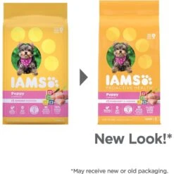 Iams Proactive Health Small & Toy Breed Puppy High Protein DHA Formula With Real Chicken Dry Dog Food -Cozy Paws 145145 PT2. AC SS1800 V1667865764