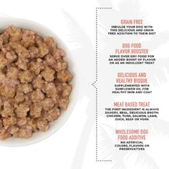 Tiki Dog Born Carnivore Flavor Booster Beef Bisque Non-GMO Wet Dog Food Topper -Cozy Paws 145236 PT4. AC SS1800 V1701796188