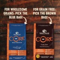Wellness CORE Grain-Free Lamb Recipe Dry Dog Food -Cozy Paws 145524 PT4. AC SS1800 V1611275185