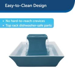 PetSafe Drinkwell Pagoda Ceramic Dog & Cat Fountain -Cozy Paws 147525 PT4. AC SS1800 V1616681786