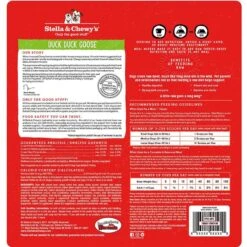 Stella & Chewy's Duck Duck Goose Meal Mixers Freeze-Dried Raw Dog Food Topper -Cozy Paws 148187 PT1. AC SS1800 V1526046475