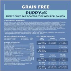 CANIDAE Grain-Free PURE Petite Salmon Formula Small Breed Puppy Limited Ingredient Freeze-Dried Raw Coated Dry Dog Food -Cozy Paws 148555 PT5. AC SS1800 V1673463945