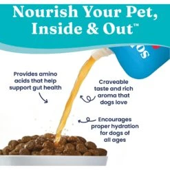 Solid Gold Beef Bone Broth With Turmeric Dog Food Topper -Cozy Paws 149307 PT2. AC SS1800 V1604615230