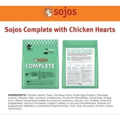 Sojos Complete Chicken Recipe Adult Freeze-Dried Grain-Free Raw Dog Food -Cozy Paws 149628 PT6. AC SS1800 V1612413682