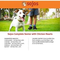 Sojos Complete Chicken Recipe Adult Freeze-Dried Grain-Free Raw Dog Food -Cozy Paws 149628 PT7. AC SS1800 V1612412818