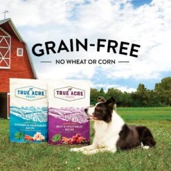 True Acre Foods Grain-Free Beef & Vegetable Dry Dog Food -Cozy Paws 150194 PT5. AC SS1800 V1556734666