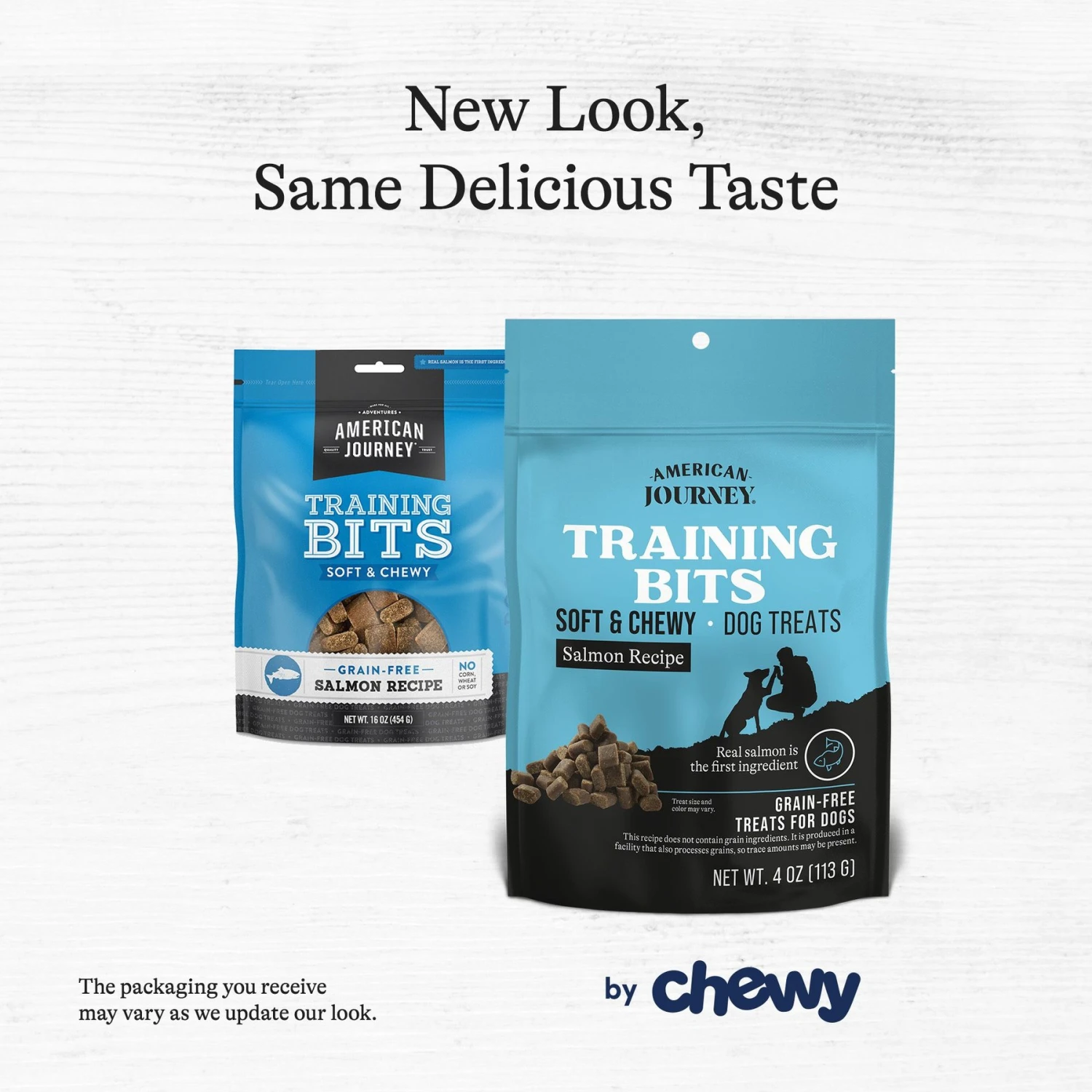 American Journey Salmon Recipe Grain-Free Soft & Chewy Training Bits Dog Treats 4 American Journey Salmon Recipe Grain-Free Soft & Chewy Training Bits Dog Treats - Image 2