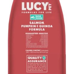 Lucy Pet Products Formulas For Life Grain-Free Salmon, Pumpkin & Quinoa Formula Dry Dog Food -Cozy Paws 151352 PT6. AC SS1800 V1581708840