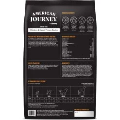 American Journey Senior Chicken & Sweet Potato Recipe Grain-Free Dry Dog Food -Cozy Paws 151814 PT1. AC SS1800 V1662478361