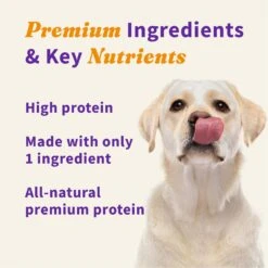 Halo 100% Chicken Breast Freeze-Dried Dog Treats -Cozy Paws 152673 PT4. AC SS1800 V1691511533