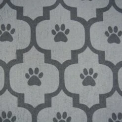 Bone Dry Lattice Paw Print Dog & Cat Food Mat -Cozy Paws 153969 PT2. AC SS1800 V1539701056