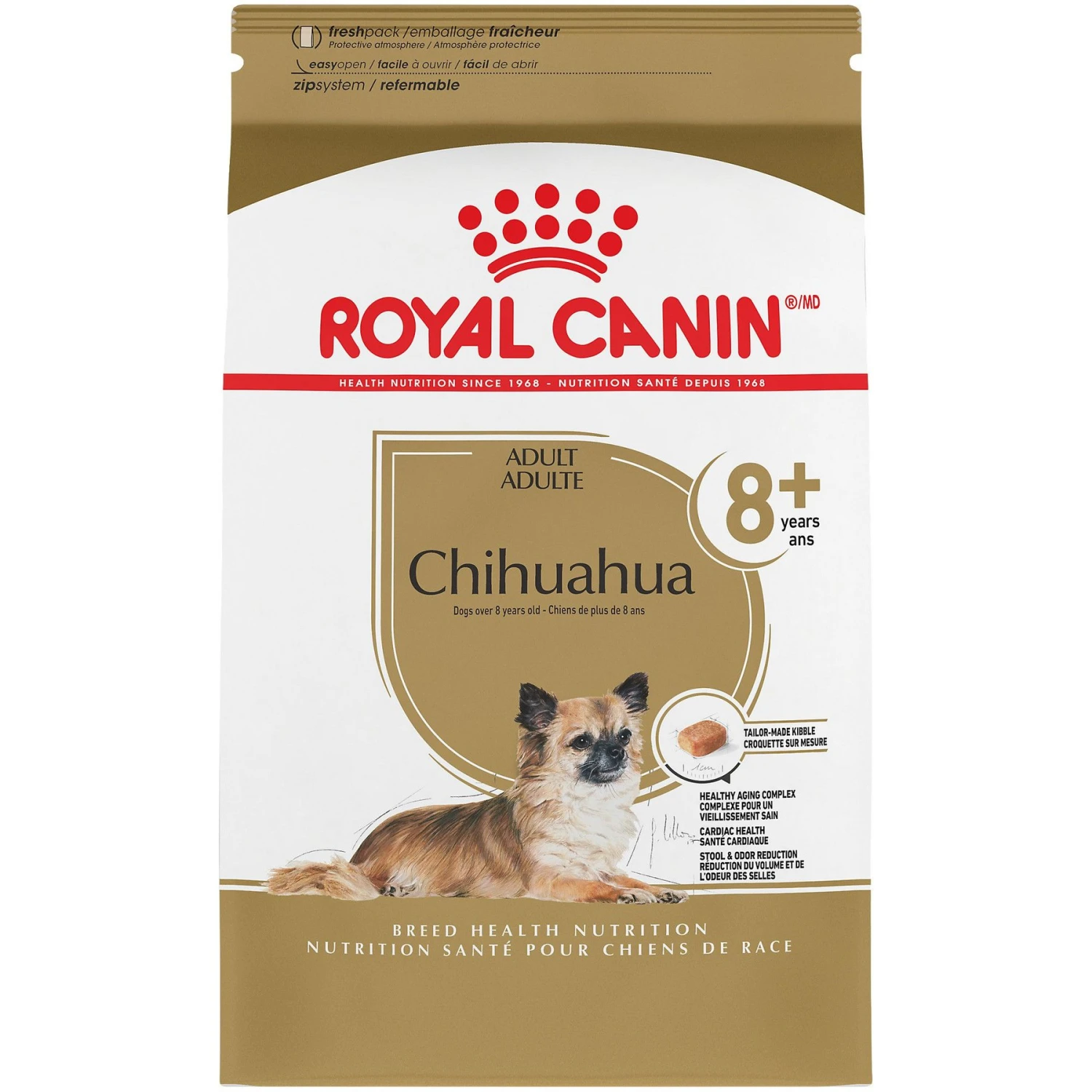Royal Canin Breed Health Nutrition Chihuahua Adult 8+ Dry Dog Food 3 Royal Canin Breed Health Nutrition Chihuahua Adult 8+ Dry Dog Food