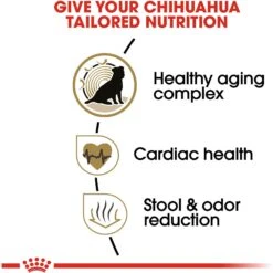 Royal Canin Breed Health Nutrition Chihuahua Adult 8+ Dry Dog Food 15 Royal Canin Breed Health Nutrition Chihuahua Adult 8+ Dry Dog Food -Cozy Paws 154776 PT4. AC SS1800 V1695219982