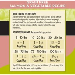 AvoDerm Natural Grain-Free Salmon & Vegetables Formula All Life Stages Dry Dog Food -Cozy Paws 154997 PT6. AC SS1800 V1594154856