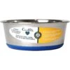 OurPets Durapet Premium Rubber-Bonded Stainless Steel Bowl