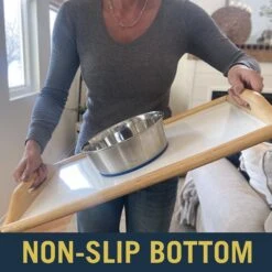 OurPets Durapet Premium Rubber-Bonded Stainless Steel Bowl -Cozy Paws 155067 PT4. AC SS1800 V1638832967