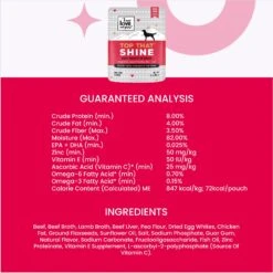 I And Love And You Top That Shine Beef Recipe Grain-Free Dog Food Topper -Cozy Paws 155553 PT6. AC SS1800 V1693244244